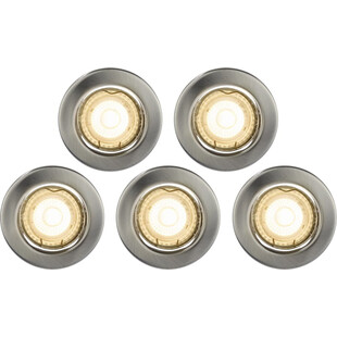 Lampa podtynkowa downlight 5 sztuk Canis LED 2700K nikiel szczotkowany Nordlux
