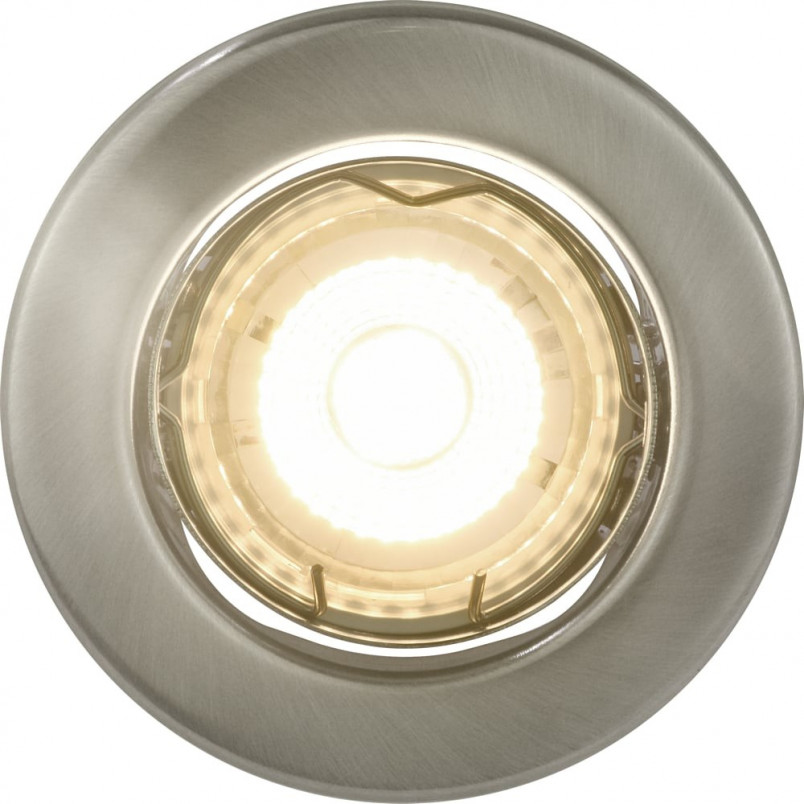 Lampa podtynkowa downlight 3 sztuki Canis LED 2700K nikiel szczotkowany Nordlux