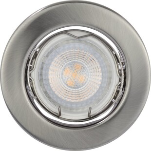 Lampa podtynkowa downlight 3 sztuki Canis 2700K nikiel szczotkowany Nordlux