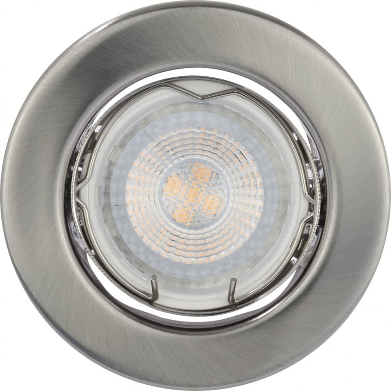Lampa podtynkowa downlight 3 sztuki Canis 2700K nikiel szczotkowany Nordlux