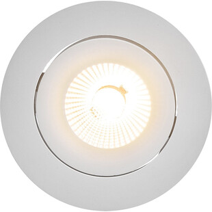 Lampa podtynkowa downlight Aliki LED 9,6cm biała Nordlux