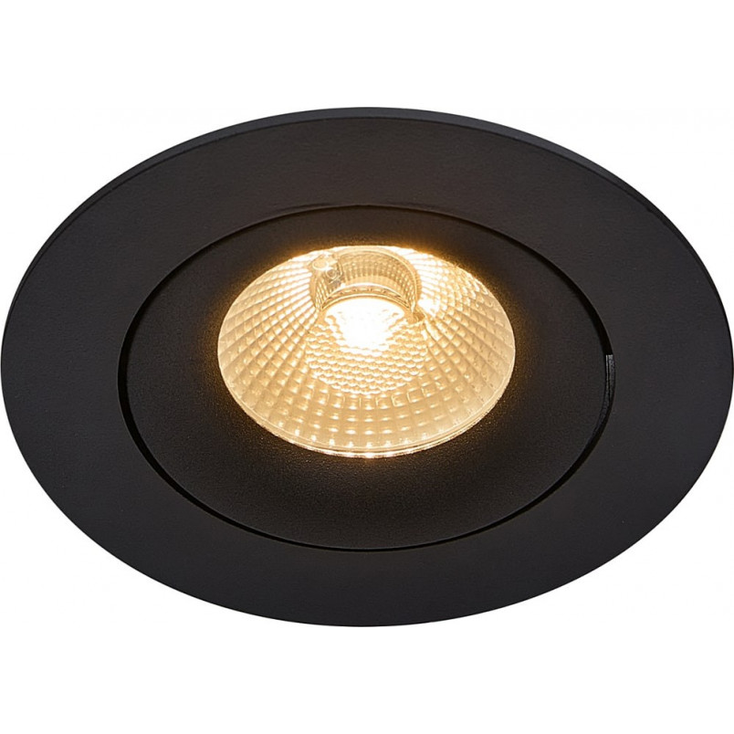 Lampa podtynkowa downlight Aliki LED 9,6cm czarna Nordlux