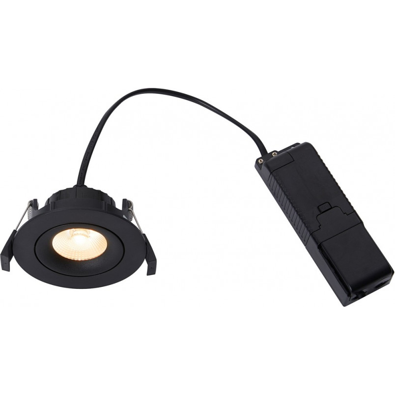 Lampa podtynkowa downlight Aliki LED 9,6cm czarna Nordlux