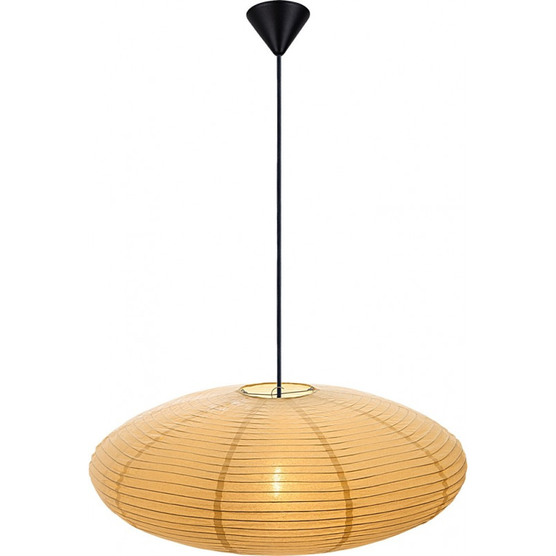 Lampa wisząca / klosz japandi Villo 60cm żółty papier ryżowy Nordlux