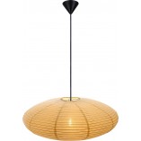 Lampa wisząca / klosz japandi Villo 60cm żółty papier ryżowy Nordlux