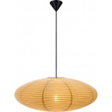 Lampa wisząca / klosz japandi Villo 60cm żółty papier ryżowy Nordlux