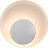 Kinkiet z włącznikiem okrągły Marsi LED biały Nordlux