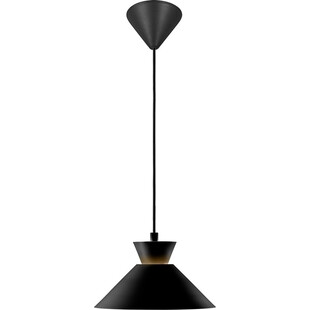 Lampa wisząca skandynawska Dial 25cm czarna Nordlux