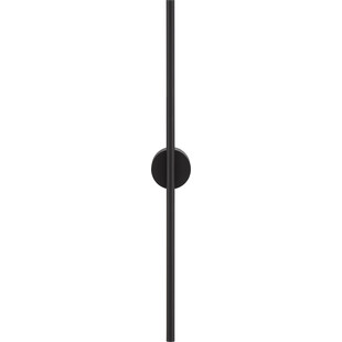 Kinkiet podłużny minimalistyczny String LED 60cm czarny