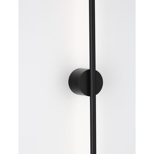 Kinkiet podłużny minimalistyczny String LED 90cm czarny