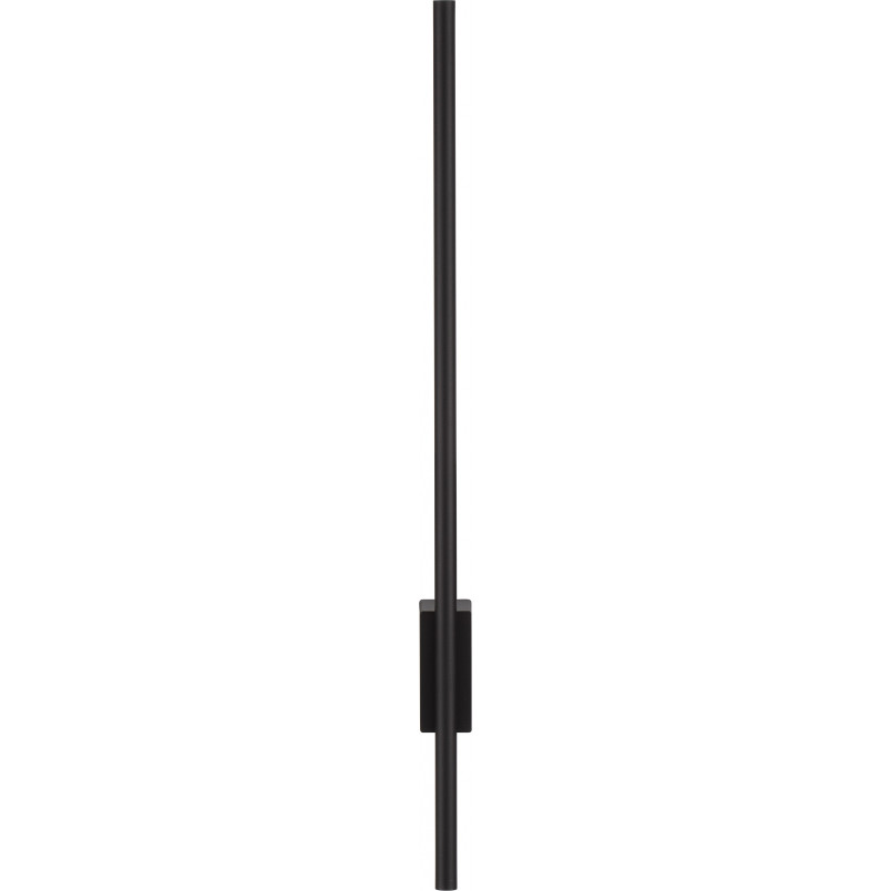 Kinkiet podłużny minimalistyczny String LED II 60cm czarny