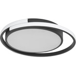 Plafon nowoczesny Modal LED 40cm 3000K czarny