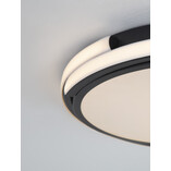 Plafon nowoczesny Modal LED 40cm 3000K czarny