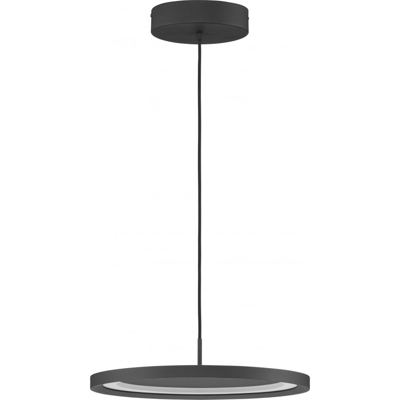 Lampa wisząca minimalistyczna Lyra LED 40cm czarna ZŁA JAKOŚĆ