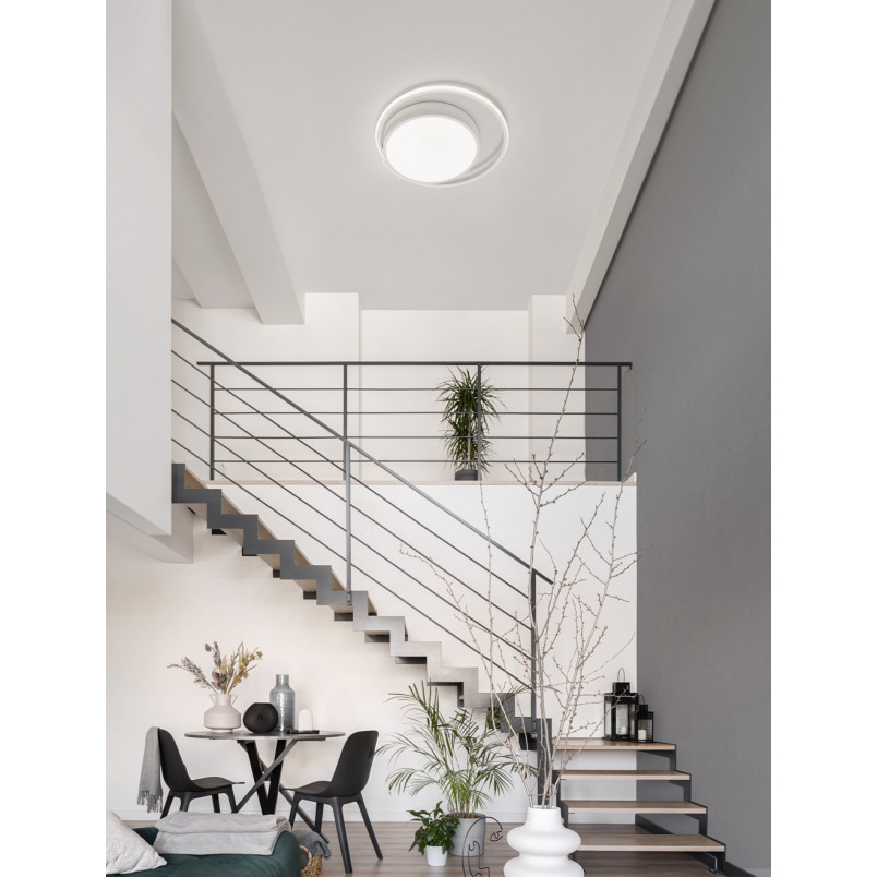 Plafon nowoczesny Modal LED 40cm 3000K biały