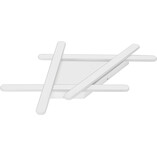 Plafon nowoczesny Salix LED 75cm biały