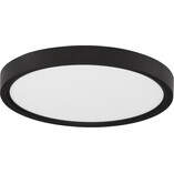 Plafon okrągły Rebel LED 22cm czarny