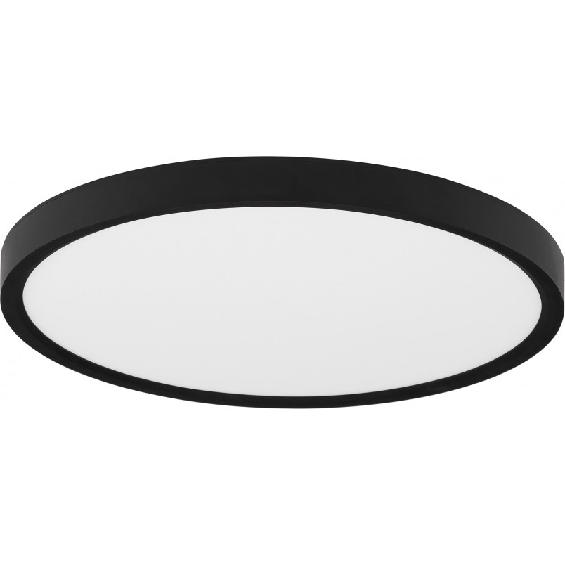 Plafon okrągły Rebel LED 30cm czarny