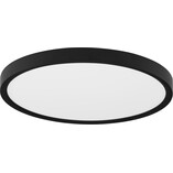Plafon okrągły Rebel LED 30cm czarny