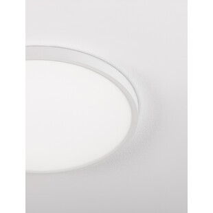 Plafon okrągły Rebel LED 40cm biały