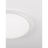 Plafon okrągły Rebel LED 40cm biały