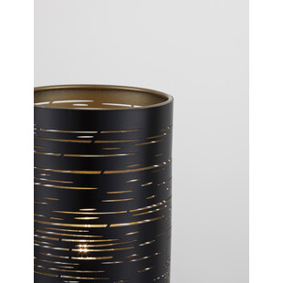 Lampa stołowa dekoracyjna Kane czarno-złota