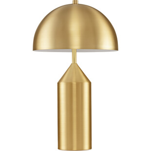 Lampa stołowa "grzybek" retro Mush złoty mosiądz