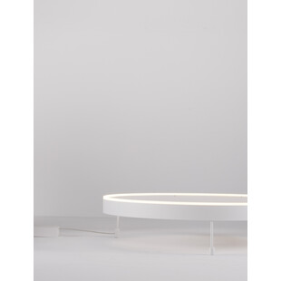 Plafon nowoczesny Gemma LED 80cm biały