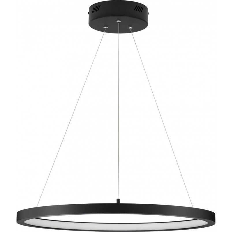 Lampa wisząca nowoczesna ściemniana Tiviti LED 60cm 3000K czarna