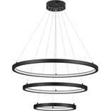 Lampa wisząca nowoczesna ściemniana Tiviti LED 40-80cm 3000K czarna