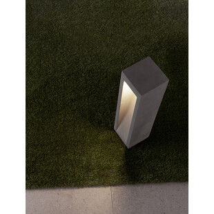 Lampa ogrodowa betonowa Marco LED 60cm 3000K szara