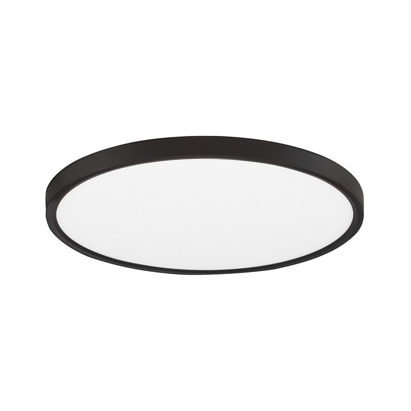Plafon okrągły Rebel LED 40cm czarny