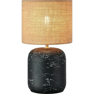 Lampa stołowa japandi Montagna 32cm naturalny / czarny Markslojd