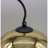 Lampa wisząca szklana kula Mirrow Glow 40 Złota Lustro marki Step Into Design