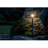 Lampa ogrodowa stojąca Amelia 100cm czarna Nowodvorski