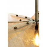 Lampa wisząca dekoracyjna Styrka 75cm beżowy / bursztynowy Markslojd