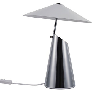 Lampa stołowa designerska Taido chromowana DFTP