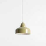 Lampa wisząca metalowa Como Colours 30cm pistachio Aldex
