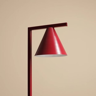 Lampa biurkowa stożek Form red wine Aldex