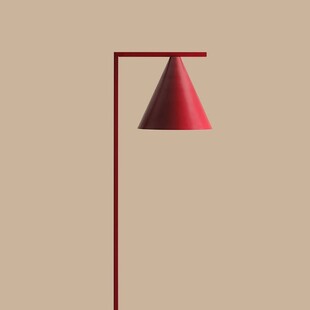 Lampa podłogowa stożek Form red wine Aldex