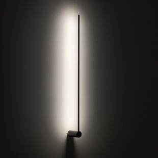 Kinkiet dekoracyjny minimalistyczny Arm LED 3000K 105cm czarny Nowodvorski