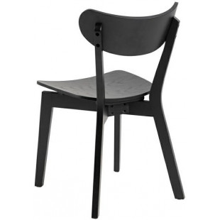 Krzesło drewniane Roxby czarne Actona
