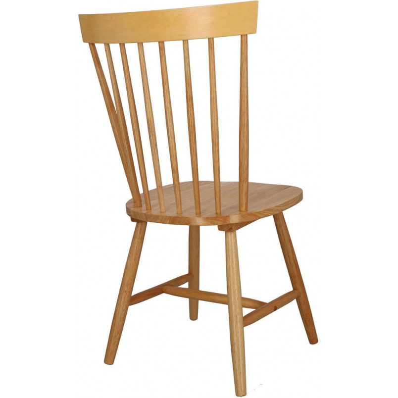 Krzesło drewniane "patyczak" prl Tulno naturalne Intesi