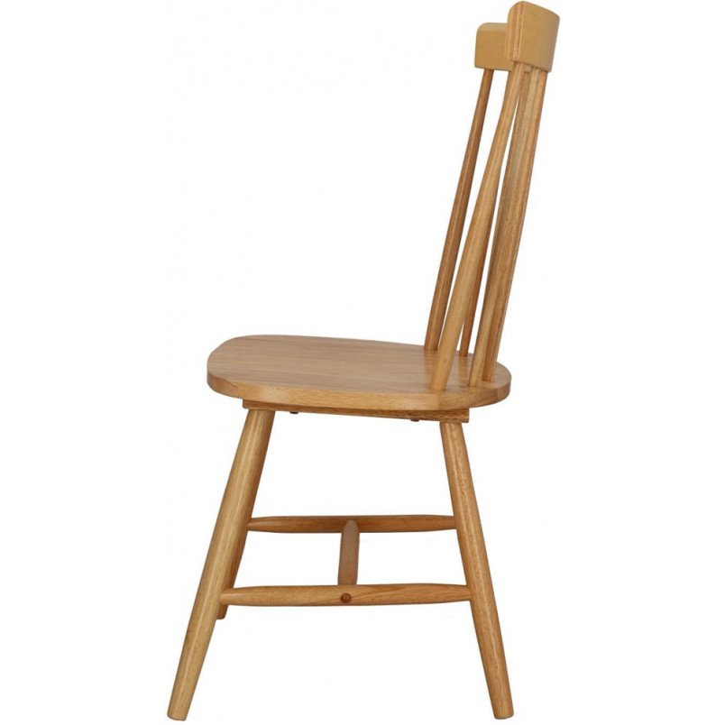 Krzesło drewniane "patyczak" prl Tulno naturalne Intesi