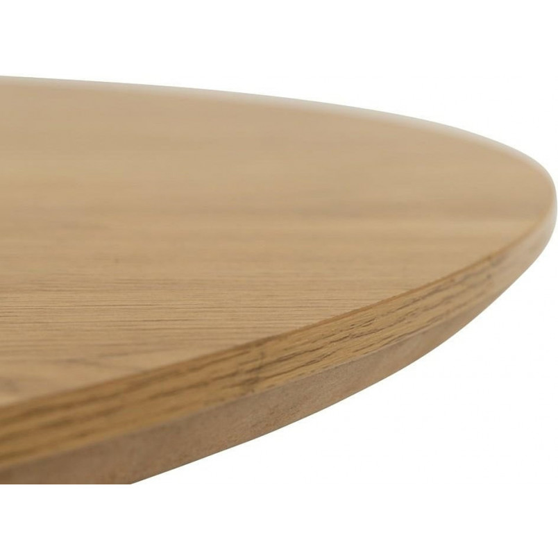 Stół okrągły na jednej nodze Yale 120cm dąb Actona