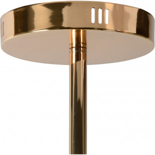 Lampa sufitowa szklane kule Alara 72cm szary dymiony / złoty Lucide