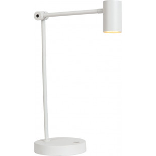 Lampa biurkowa ze ściemniaczem Tipik LED 2700K biała Lucide