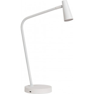Lampa biurkowa ze ściemniaczem Stirling LED 2700K biała Lucide