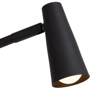 Lampa biurkowa ze ściemniaczem Stirling LED 2700K czarna Lucide