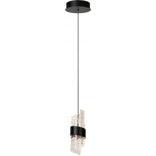 Lampa wisząca hampton Kligande LED 13cm 2700K przeźroczysty / czarny Lucide